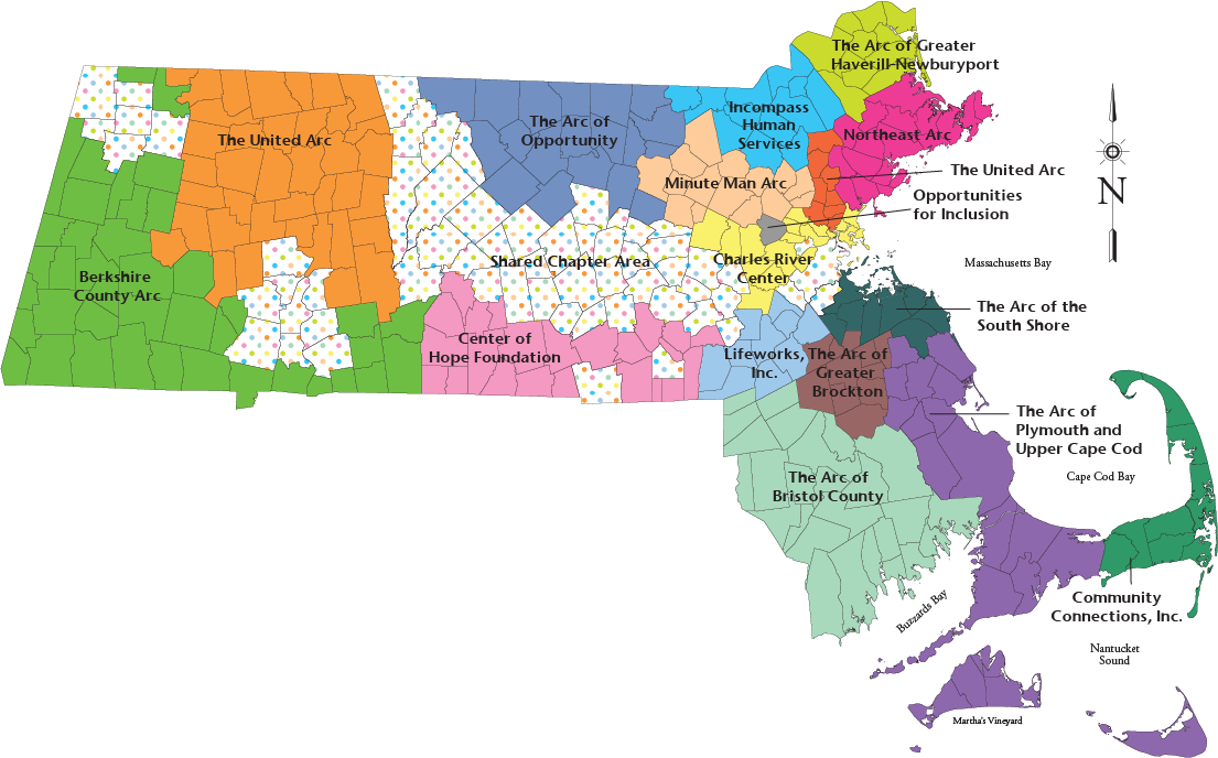 Arc Massachusetts Map