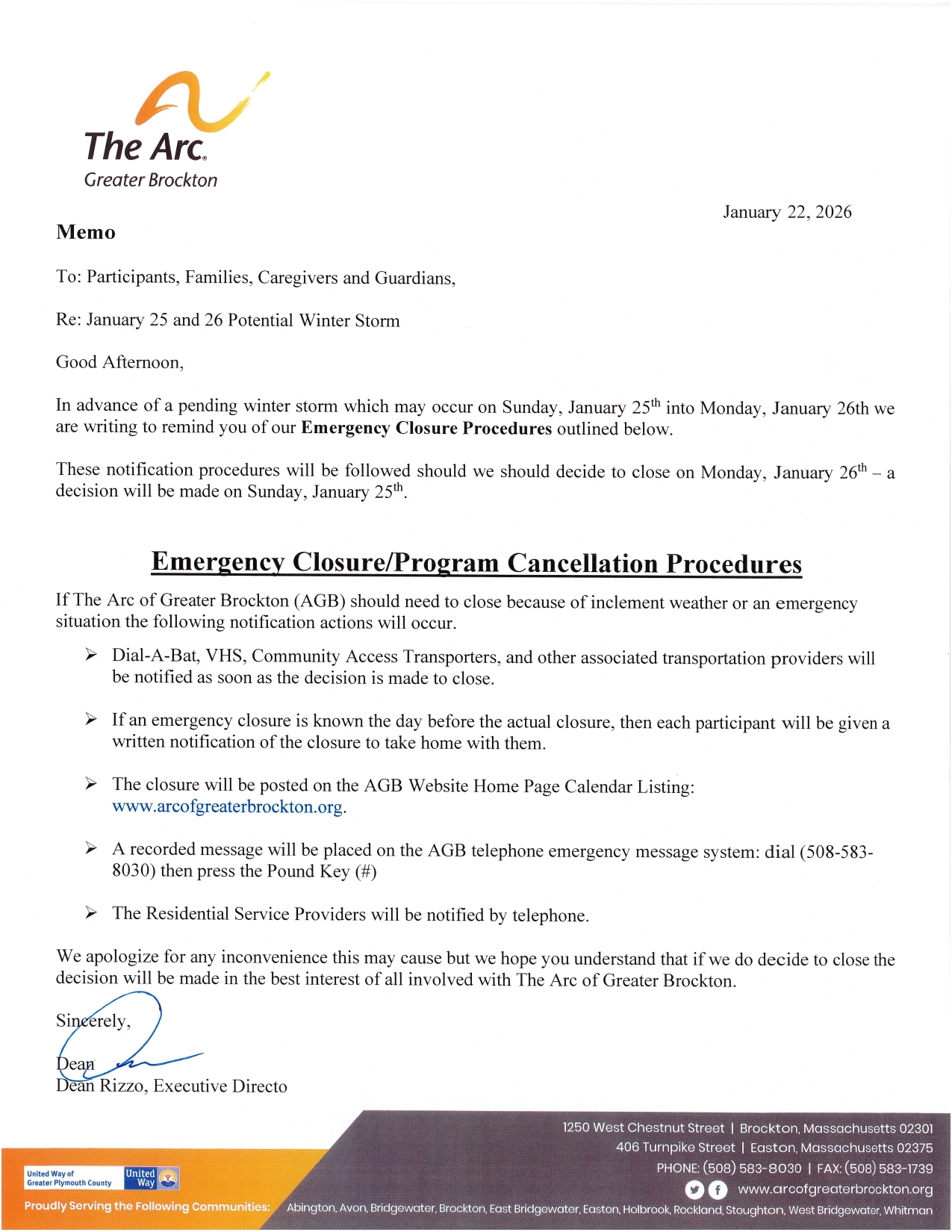 Memo Reminder for Emergency Closure Procedures (Jan 2026)_page-0001