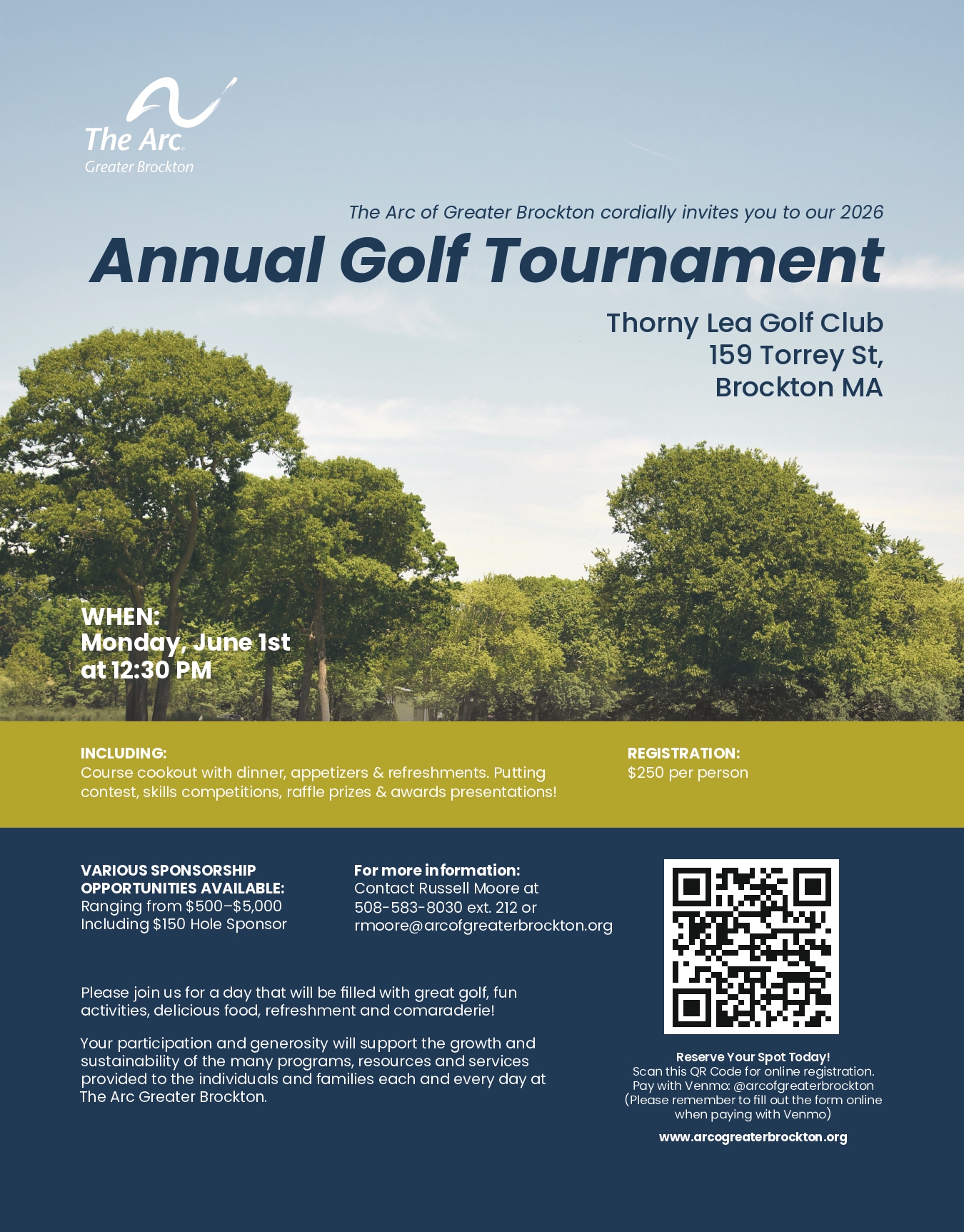 AGB Golf Tournament Flyer 2026 jpg