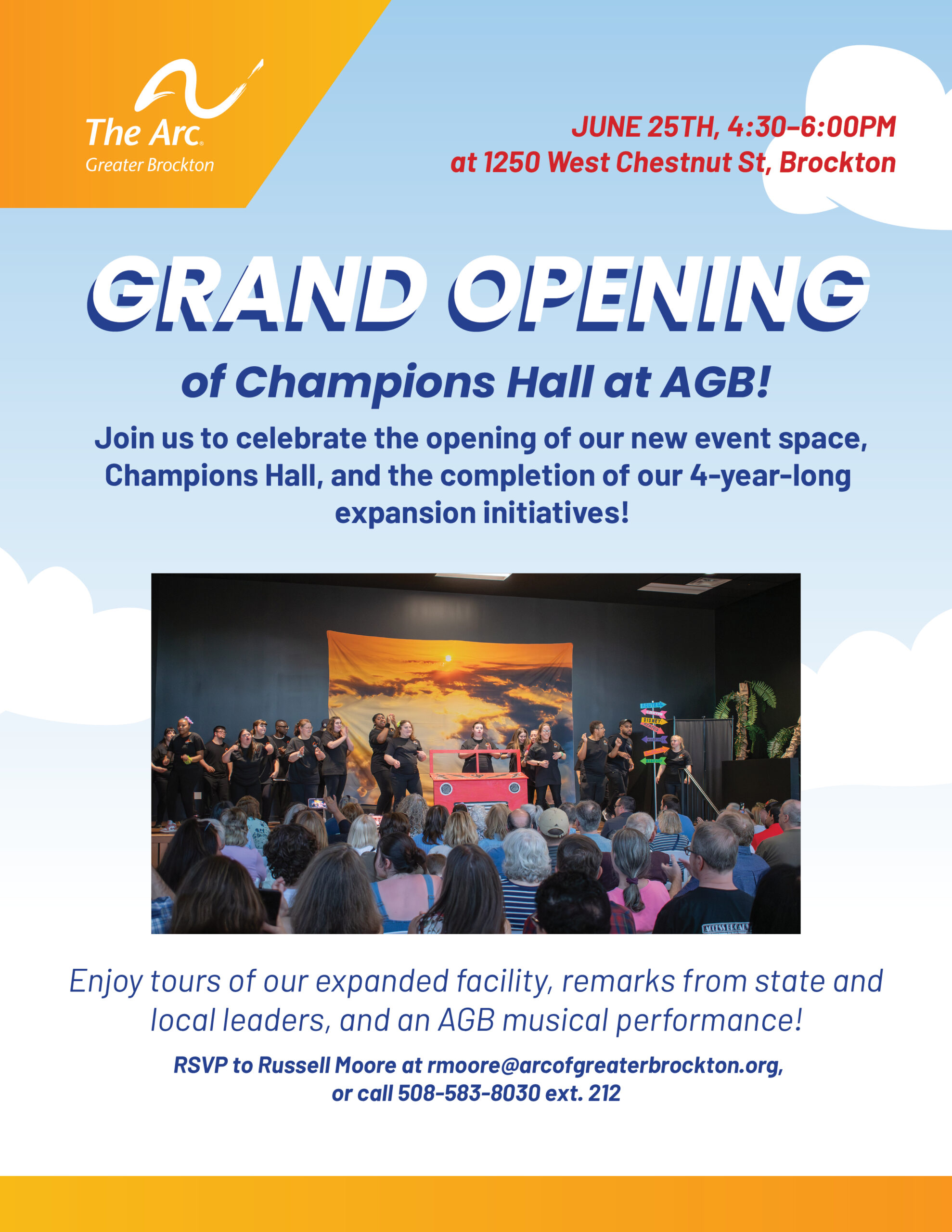 letter size flyer grand opening