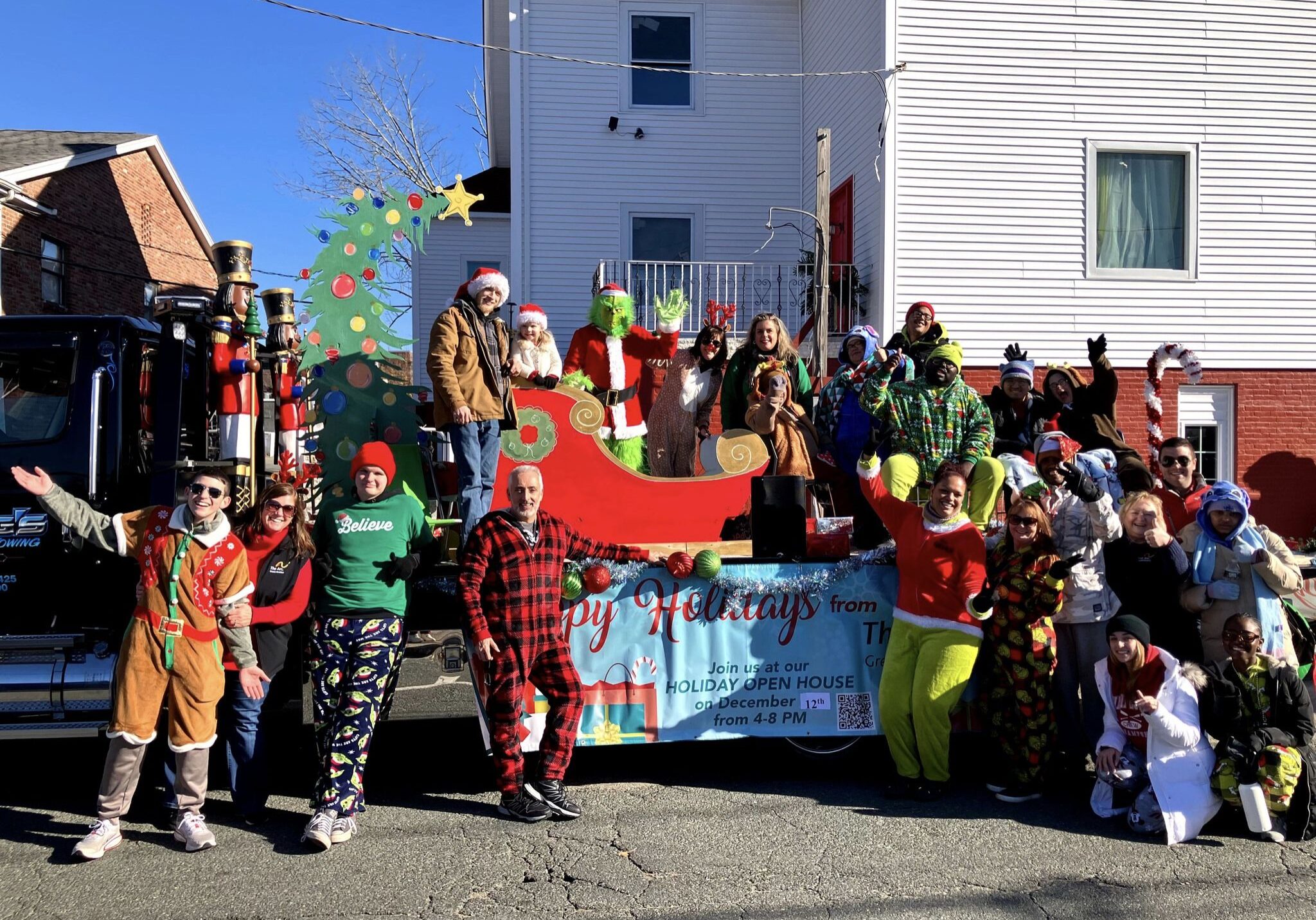 Group Shot on Float